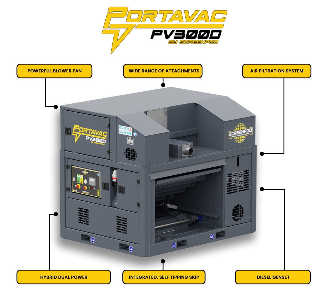 PORTAVAC PV300D