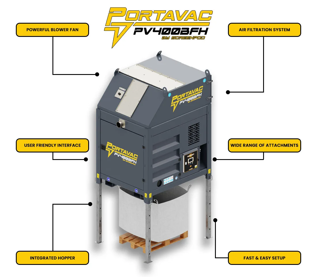 PORTAVAC PV400BFH