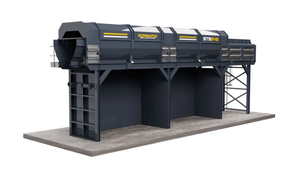 STS640 Static Trommel Screen