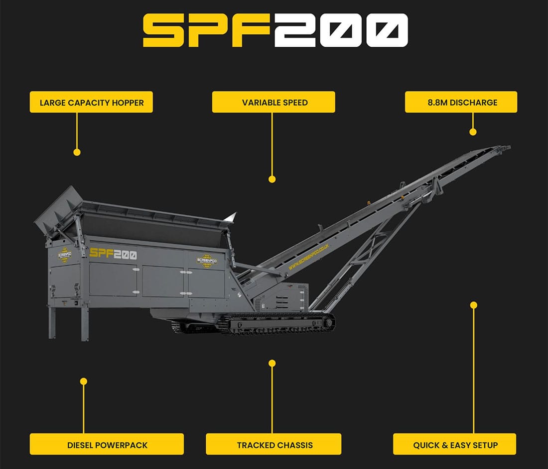 SPF200 Feeder Stacker