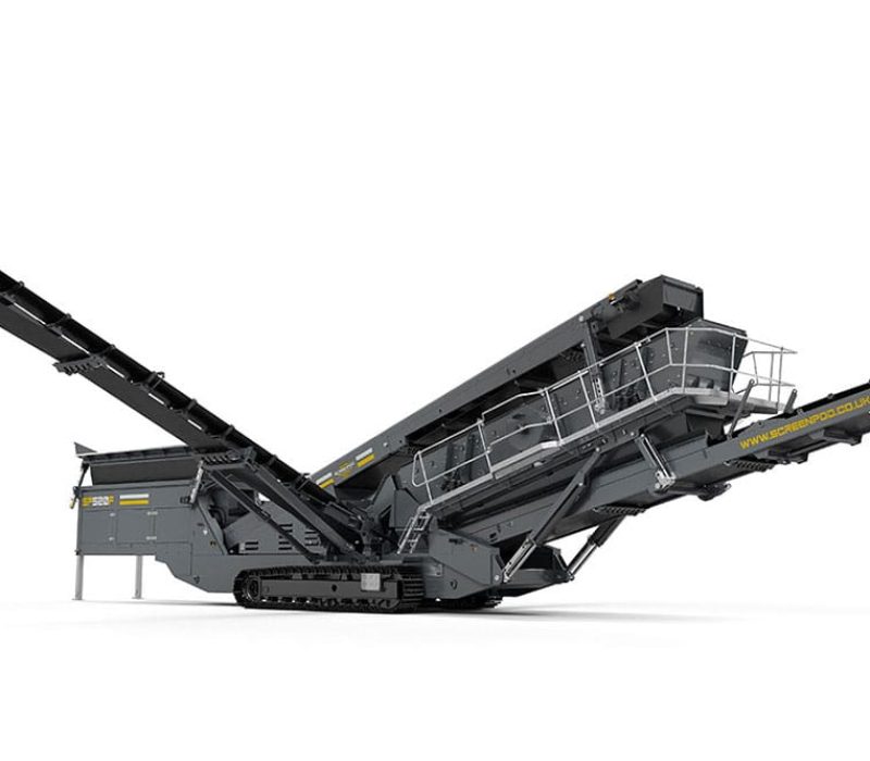 SP520F 2 Deck Incline Finishing Screener