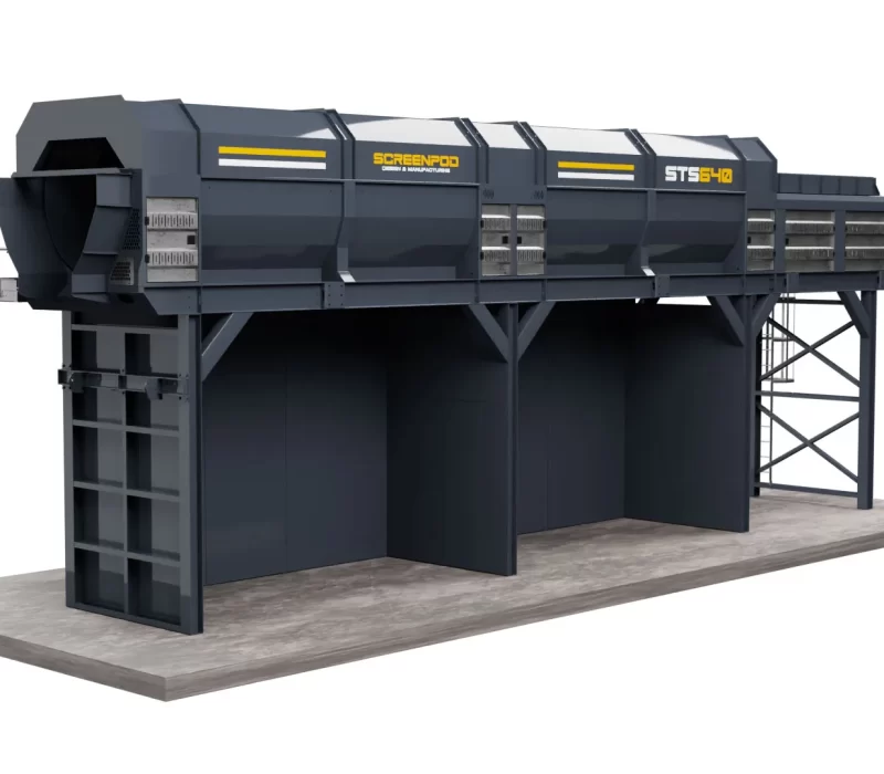 STS640 Static Trommel Screen